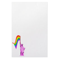 LGBT Statue of Liberty Stationery