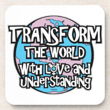 LGBT Transform The World Coaster