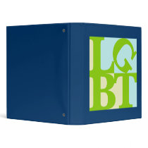 LGBT Tropo Pop Avery Binder