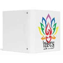 LGBTQ Lotus Flower Binder