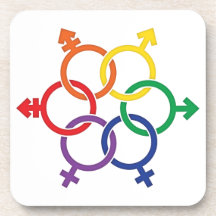 LGBTQ United Beverage Coaster