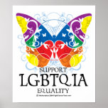 LGBTQIA Butterfly posters