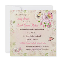 LGC | Garden Baby Shower Invites