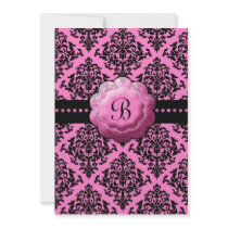 LGC | One Hot Momma Baby Shower Light Pink Announcements