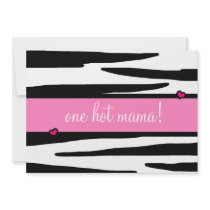 LGC | One Hot Momma Baby Shower Light Pink invitations by lilgreekcookie LGC | One Hot Momma Baby Shower Light Pink invitations