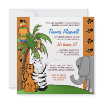 LGC | Sweet Safari invitations