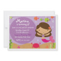 Merry Mermaid Invitation