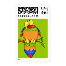 LGC | Tropical Parrot-dise Stamp