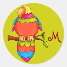 LGC | Tropical Parrot-dise Sticker