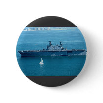 LHA "Pelelio" amphibious helicopter assault ship, Pinback Button