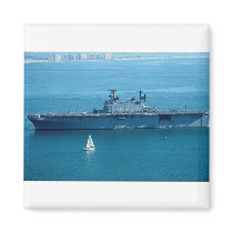 LHA "Pelelio" amphibious helicopter assault ship, Refrigerator Magnet