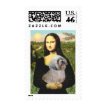 Lhasa Apso 10 - Mona Lisa postage