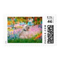 Lhasa Apso 20 - Garden Stamp