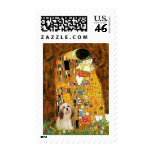 Lhasa Apso 4 - The Kiss postage