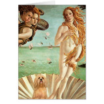 Lhasa Apso 9 - Birth of Venus cards