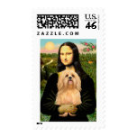 Lhasa Apso 9 - Mona Lisa postage