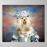 Lhasa Apso Baroness Canvas Print