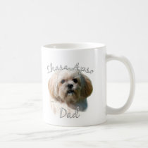 Lhasa Apso Dad 2 mugs