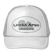 Lhasa Apso Grandpa Hats