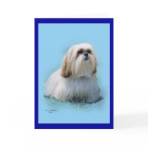 Lhasa Apso Greeting Card