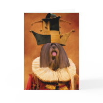Lhasa Apso Greeting Card Nobility Dogs Gift