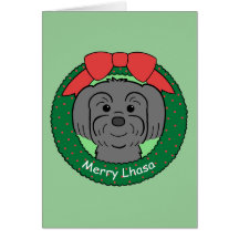 Lhasa Apso Greeting Cards
