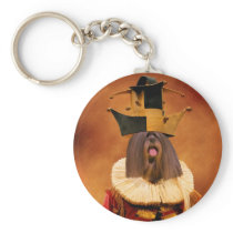 Lhasa Apso Keychain Nobility Dogs Gift