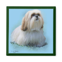 Lhasa Apso magnets by 777Images Lhasa Apso magnets