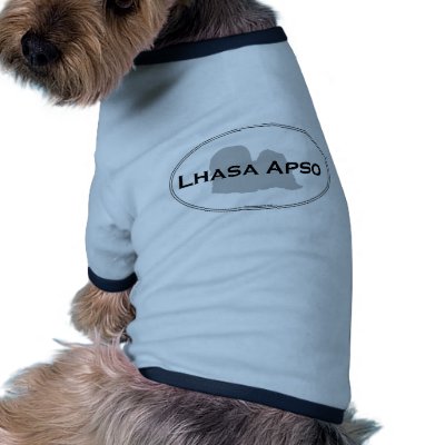 apso lhasa dog. Lhasa Apso Oval Dog Clothes by