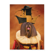 Lhasa Apso Postcard Nobility Dogs Gift