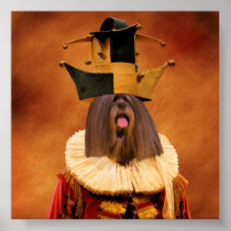 Lhasa Apso Troubadour Print