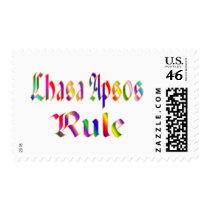LHASA APSOS RULE POSTAGE STAMPS