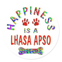 Lhasa Happiness stickers
