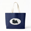 Lhasa Silhouette bags by dogwiregifts Lhasa Silhouette bags