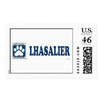 Lhasalier Blue postage