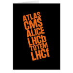 LHC Detectors Greeting Card