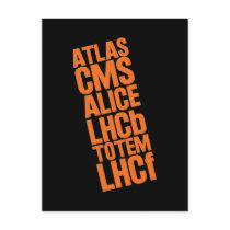 LHC Detectors Postcard