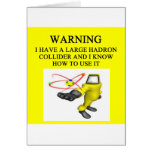 LHC large hadron collider Card