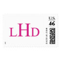 LHD Monogram postage