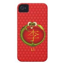 Li Monogram Dragon Case-Mate iPhone 4 Case