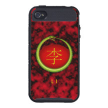 Li Monogram Snake iPhone 4/4S Cover