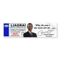 Liagra - Obama Approved bumper stickers by Megatudes Liagra - Obama Approved bumper stickers