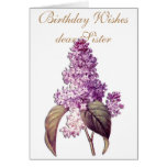 LIALAC TIME  SISTER GREETING CARD