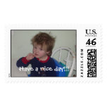 Liam and Friends 2006 035, Have a nice day!!! postage