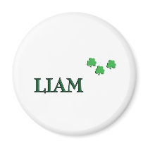 Liam Irish Name magnets