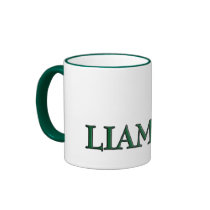 Liam Irish Name mugs