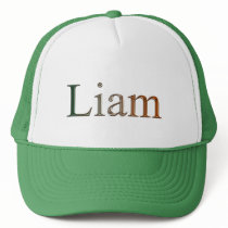 LIAM Name Branded Personalised Gift Hat