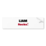 Liam Rocks Bumper Sticker