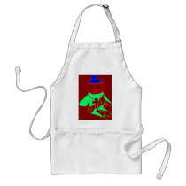 Liam, The Gangsta Alien Ghost aprons
