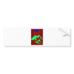 Liam, The Gangsta Alien Ghost Bumper Sticker